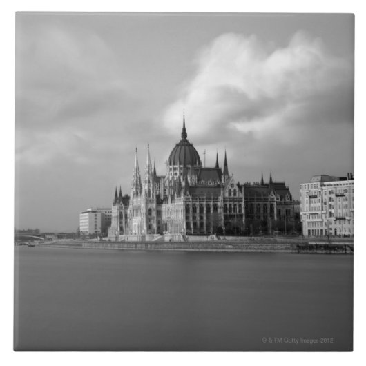 ハンガリーの議会の建物 タイル (正面)