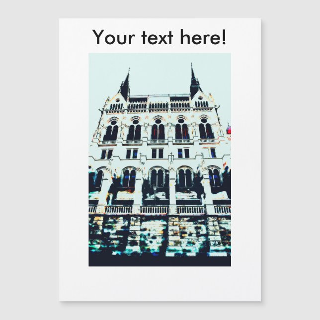 ハンガリーの議会の絵画 (正面)