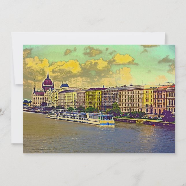 ハンガリーの議会の絵画 (正面)