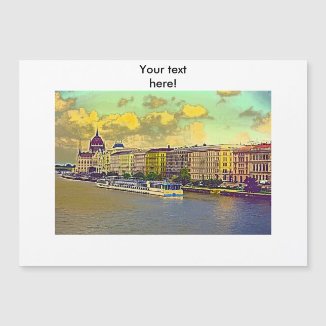 ハンガリーの議会の絵画 (正面)