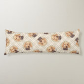 ハンガリーの金髪のヴィツラ絵を描の可愛いドッグアート ボディピロー (正面)