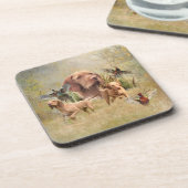 ハンガリーの金髪ヴィツラ コースター (左側)