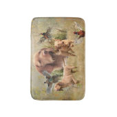 ハンガリーの金髪ヴィツラ バスマット (正面縦)