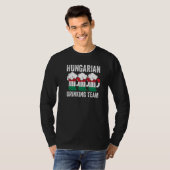 ハンガリーの飲みチームHungaria Hungarian drinkin Tシャツ (正面フル)