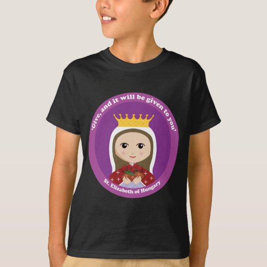 ハンガリーのSt.エリザベス Tシャツ (正面)