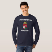 ハンガリーのSzekesfehervar （コート・オブ・アームズ） Tシャツ (正面フル)