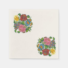 ハンガリーはっきりしたフローラ スタンダードカクテルナプキン