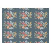 ハンガリーカラフルの花 テーブルクロス (正面(横))