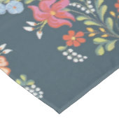 ハンガリーカラフルの花 テーブルクロス (アングル)