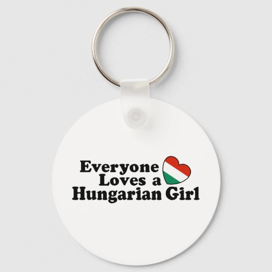ハンガリーガール キーホルダー (正面)