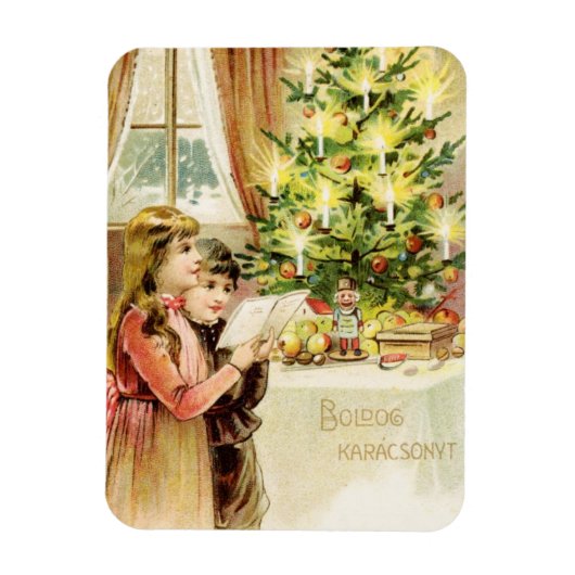 ハンガリークリスマス1902 マグネット (縦)