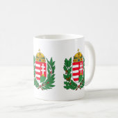 ハンガリーコート·オブ·アームズ コーヒーマグカップ (正面右)