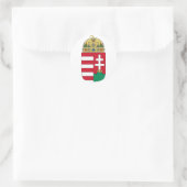 ハンガリーコート・オブ・アームズHU ラウンドシール (バッグ)