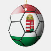 ハンガリーサッカーオーナメント セラミックオーナメント (左)