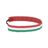 ハンガリースリップまたは滑ること国旗を持つ非主力バンド アスレチックヘッドバンド (左)