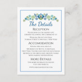 ハンガリーデザインブルーバードエンクロージャカード エンクロージャーカード (正面)