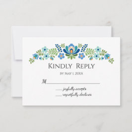 ハンガリーデザインブルーバード 出欠カード