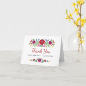 ハンガリーデザインレッドペッパー カード (黄色い花)