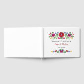 ハンガリーデザインレッドペパ結婚ーズゲストブック ゲストブック (全面)