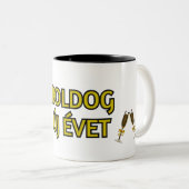 ハンガリーニューイヤーシャンパン ツートーンマグカップ (正面右)