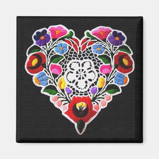 ハンガリーハート マグネット (正面)