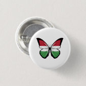 ハンガリーバタフライ国旗 缶バッジ (正面&裏面)