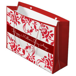 ハンガリーパーソナライズされたの数々の大事な行事 ラージペーパーバッグ