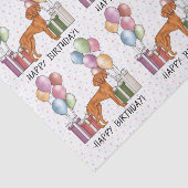 ハンガリービズスラパカラフルステルハッピーバースデー 薄葉紙 (詳細)