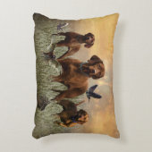 ハンガリービズラアート アクセントクッション (正面(垂直))