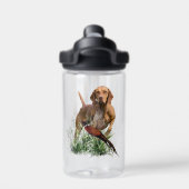 ハンガリービズラアート ウォーターボトル (背面)