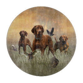 ハンガリービズラアート カッティングボード