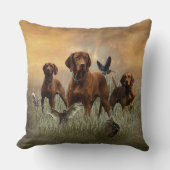 ハンガリービズラアート クッション (正面)