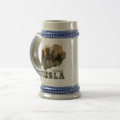 ハンガリービズラアート ビールジョッキ (正面左)