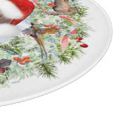 ハンガリービズラクリスマスリース カッティングボード (角)