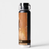 ハンガリービズラドッグア絵画ートズ ウォーターボトル (背面)