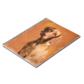 ハンガリービズラドッグア絵画ートズ ノートブック (左側)