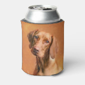 ハンガリービズラドッグア絵画ートズ 缶クーラー (缶裏面)