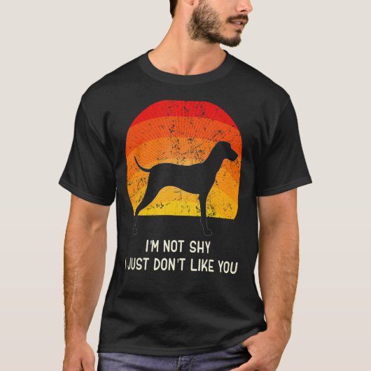 ハンガリービズラドッグレトロ5 Tシャツ (正面)