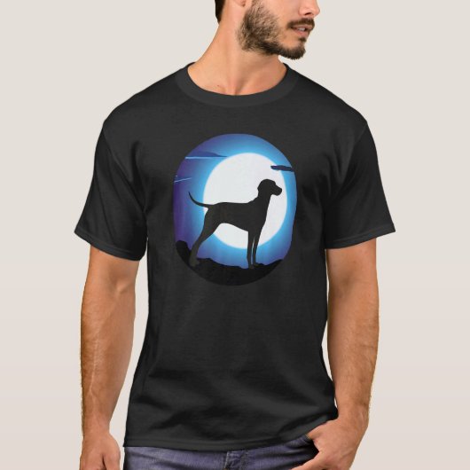 ハンガリービズラドッグレトロ9 Tシャツ (正面)