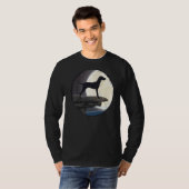 ハンガリービズラドッグレトロ Tシャツ (正面フル)