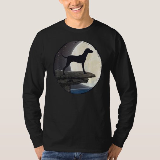 ハンガリービズラドッグレトロ Tシャツ (正面)
