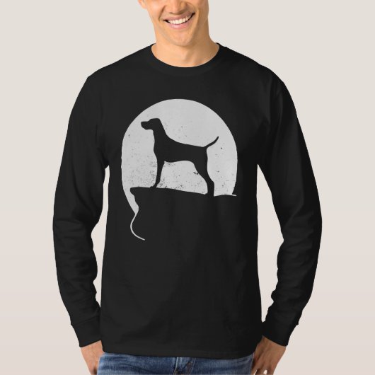 ハンガリービズラドッグレトロ Tシャツ (正面)