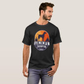 ハンガリービズラドッグレトロ Tシャツ (正面フル)