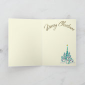 ハンガリーフォークアートクリスマス シーズンカード (内部)