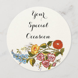 ハンガリーフローラNO2 招待状