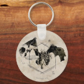 ハンガリーホーンテイルドラゴン キーホルダー (正面)