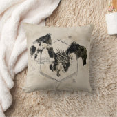 ハンガリーホーンテイルドラゴン クッション (ブランケット)