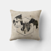 ハンガリーホーンテイルドラゴン クッション (裏面)