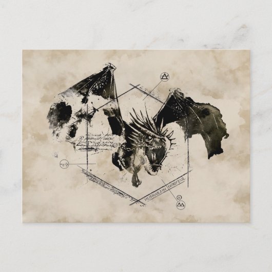 ハンガリーホーンテイルドラゴン ポストカード (正面)