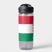 ハンガリーボトル愛国的ハンガリー国旗 ウォーターボトル (正面)
